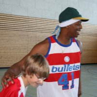 Ehemaliger NBA-Spieler Joe Asberry zu Besuch