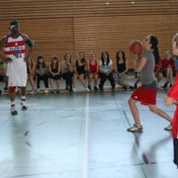 Ehemaliger NBA-Spieler Joe Asberry zu Besuch