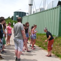 Klasse 10b besucht Bioenergiedorf Mauenheim