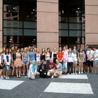 Schüler erkunden Straßburg
